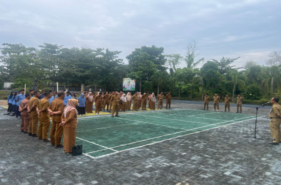 Giat Apel Pagi adalah Rutinitas yang Melahirkan Kedisiplinan dan Rasa Kebersamaan.