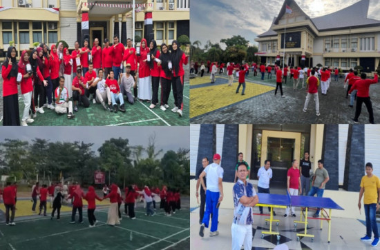 Semarak HUT RI Ke-80 Ala Dinas Perumahan Rakyat dan Kawasan Permukiman Kabupaten Kampar