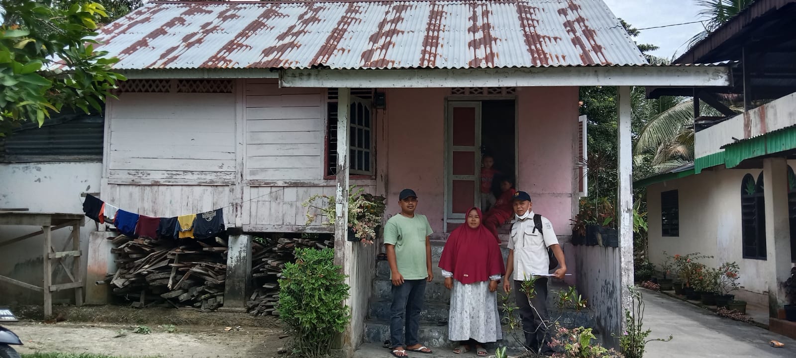 Kegiatan Verifikasi Calon Penerima Program Bedah Rumah Februari 2025 Desa Kampar